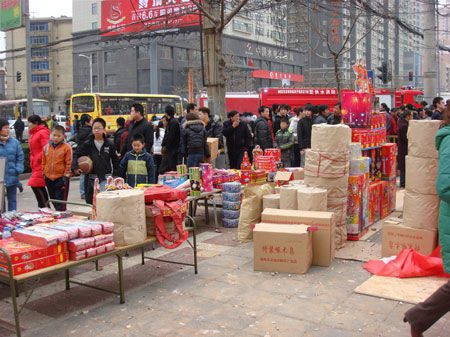 продажа фейерверков в Китае